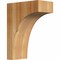 Ekena Millwork Huntington Rough Sawn Corbel, Western Red Cedar, 6"W x 12"D x 16"H COR06X12X16HUN00RWR - alternate 1